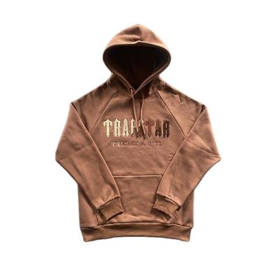 China Original Irongate Tracksuit Men Winter Brown Trapstars London Chenille Tracksuits UK 1:1 Multicolor QUICK DRY Hooded Embroidery Tracksuit for sale