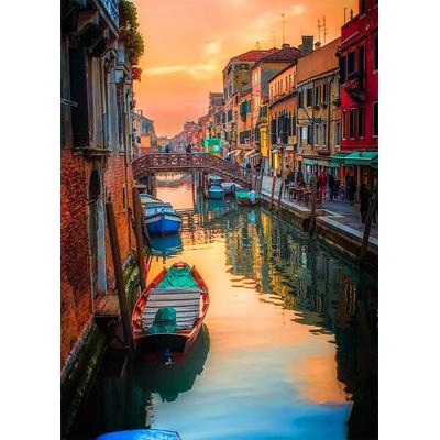 China Customization Best Price Custom Landscape DIY Diamond Painting Painting By Numbers For Adults for sale