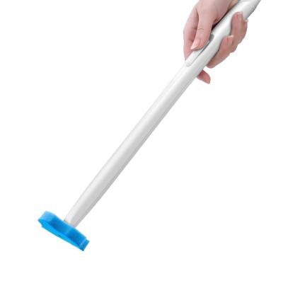 China Disposable Toilet Cleaning Masthome Bathroom Plastic Replacement Toilet Disposable Cleaning Brush With Holder for sale