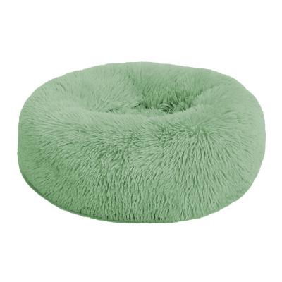 China Large Indoor Faux Fur Warming Cat Beds Medium Calming Cat Beds Machine Washable for sale