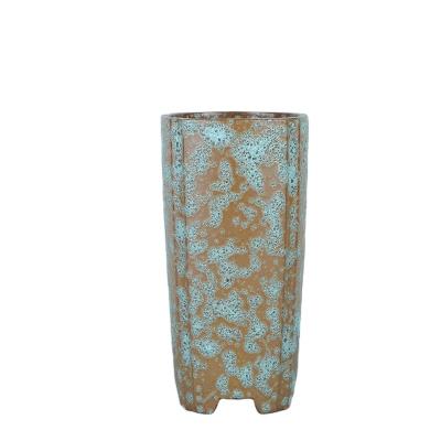 China Modern Cylinder Decoration Home Decor Outdoor Terracotta Wedding Pots Garden Ceramic Pot For Succulents for sale