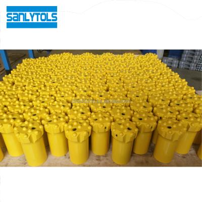 China Construction worksÂ   Efficient Wear Resistant Drop Center Bit 89mm-T45 Button Bit Spherical Retract Button Drill Bit for sale