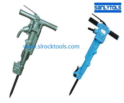 China Rock Drilling Machine Pneumatic Jack Hammer Hand Held / Leg Air Well / Rock Drilling Machine for sale