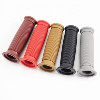 China REALZIONMotorcycle Accessories Soft Glue 21MM 24MM Rubber Hand Grips Handlebar For Universal for sale