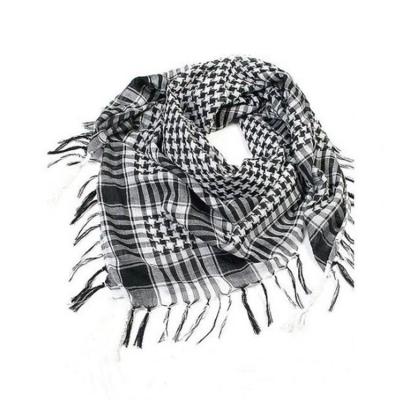 China 85*85cm military shimagh arab shemagh scarf desert kuffiyeh palestine tactical keffiyeh wrap 38 x 38 inch islamic men scarf for sale