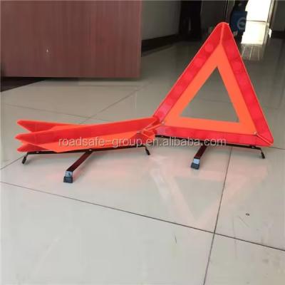 China Roadsafe Traffic Warning Triangle 43cm Car Emergency Sign Reflective Triangles for sale