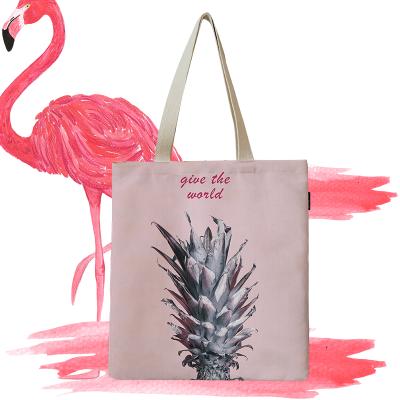 China Custom Handled Polyester Velvet Canvas Shopping Bag Environmental Protection Bag 30x35cm for sale