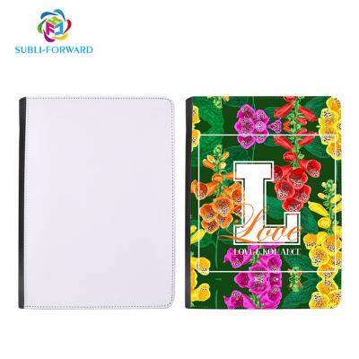 China IPad New Arrival Customized 2D Sublimation Blanks PU Leather Pocket Cash Book Cover Tablet Compatible With iPad for sale