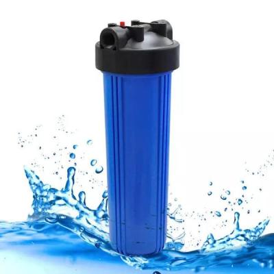 China Hotel factory price 10 inch blue water filter housing 10 inch water filter housing for pre RO purifier for sale