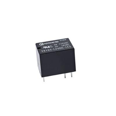 China Low Power PCB Signal Relay Miniature 90W Telecom 15.4X10.4X11.3 mm 3.6g for sale