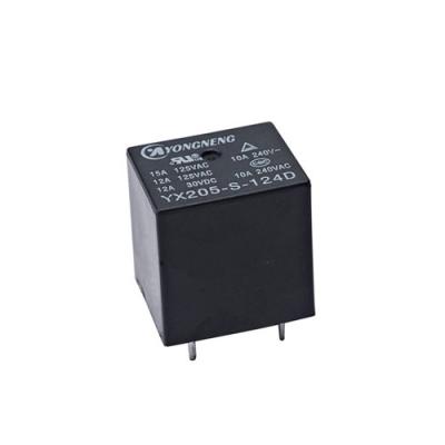 China Industrial PCB Power 10 Amp Relay , 24 Volt DC Relay SPDT Silver Alloy for sale