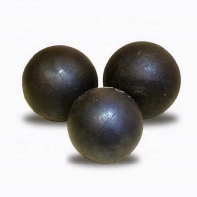 China 15mm 25mm 40mm Forged carbon steel grinding ball for silica sand grinding for sale