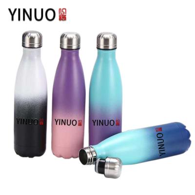 China Sustainable Outdoor Sport Bottle Stainless Steel Coke Bottle Sports Bottles Custom Logo for sale