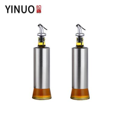 China Olive Oil Empty Bottle Gift Glass Food Grade 500ml Beverage Bottle For Grape Seed Oil for sale