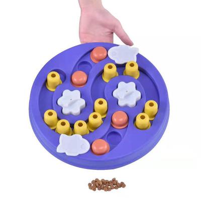 China Sustainable Pet Maze Dog Puzzle Education Training Slow Feeding Toys Interactive Education Feeding Toys Wholesale for sale