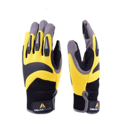 China Anti Slip Polyester Elastic Fiber Gloves Shockproof Anti Slip Anti Cut Gloves for sale