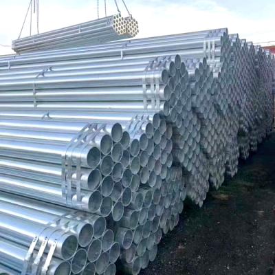 China Low Price Strong Tensile Strength Hot Dipped Galvanized Steel Pipe Large Stock for sale