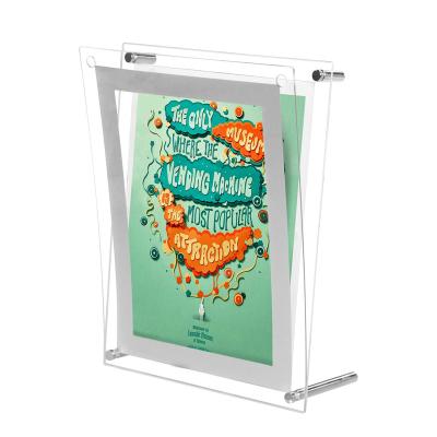 China Acrylic Light Boxes Super Slim Advertising Customized Single Double Sides Magnetic Crystal Led Light Box Display Rectangle / Square for sale