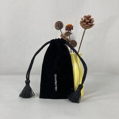 China Promotional Nylon Silk Rope or Cord Handled Logo Jewelry Bag Canvas Drawstring Bag Mini Mesh Drawstring Logo Bag Waterproofnylon for sale