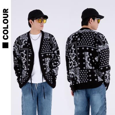 China Anti-wrinkle korean cardigan for men knit cardigan sweater men cotton cardigan men for sale