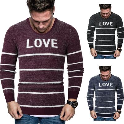 China High quality men's designer logo crew neck sweater men's sweaters winter factory QUICK DRY men's sweater for sale