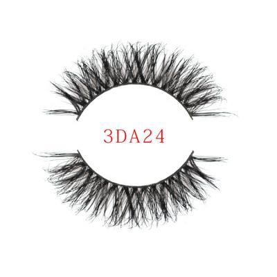 China Premium Thick Mink Tapered 3d False Eyelashes 100% Hand Made Sensitive Whips Mink Volume Lashes Extension A Series for sale