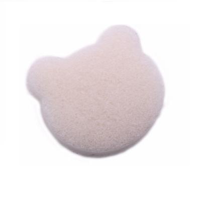 China All Face Wash Beauty Sponge Bear Shape Clean Konjac Sponge 100% Natural Biodegradable Whole Konjac Sponge Eco-friendly Natural for sale