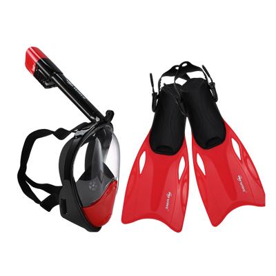 China Big Sale Lightweight 180 Degree Set Full Face Snorkel Diving Mask For Scuba Diving for sale