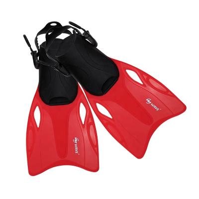 China Professional Adjustable Flexible Snorkeling Fins Diving Fins For Swimming Snorkeling for sale