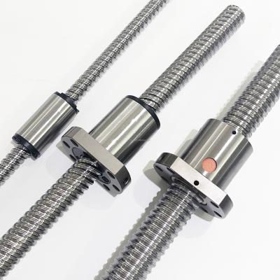 China 2005 2505 Hot Sale Customized Length Ball Screw 1200mm 1500mm 2000mm 2500mm 3000mm Ball Screw 1605 for sale