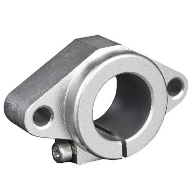 China Hotels SHF Series Aluminum Shaft Rod Support Linear Shaft Bearing Housing SHF 16 for sale