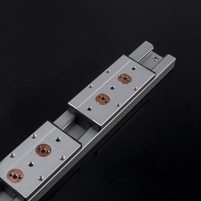 China Building Material Shops Internal Double-axis Roller Linear Guide Rail / Rectangle Linear Rail SGR 15 for sale