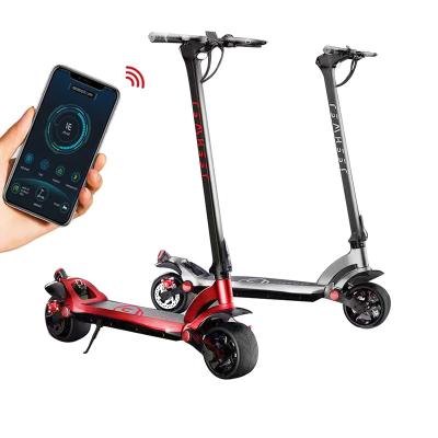 China Hot Sale Unisex Foldable Two Wheel Elektroroller 500W High Quality Electric Scooter Elektroroller for sale