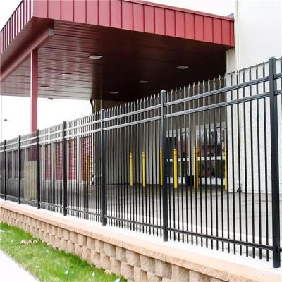 China Easily Assembled Professional Customized Security Easily Assembled Steel Fence Low Carbon Steel Fence for sale