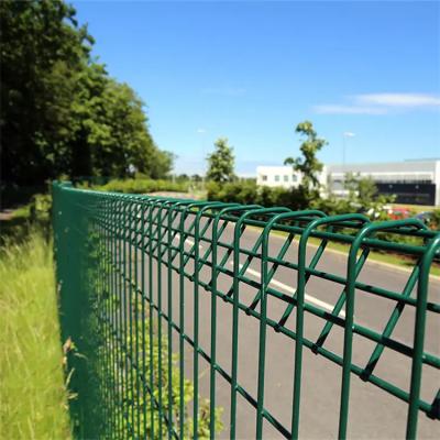 China Easily Assembled Wholesale Durable High Safe Rolled Top Mesh Fencing BRC Fencing Mesh Panel for sale