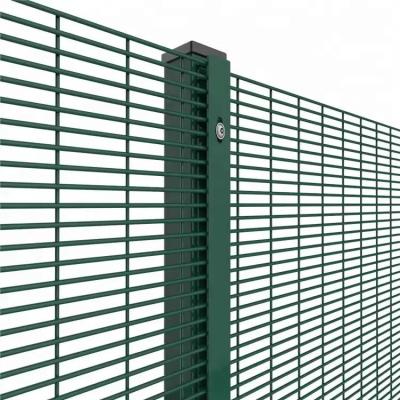 China Hot Sale Products Easily Assembled Metal Welded Anti Theft Anti Climb 358 High Security Wire Mesh Fence for sale