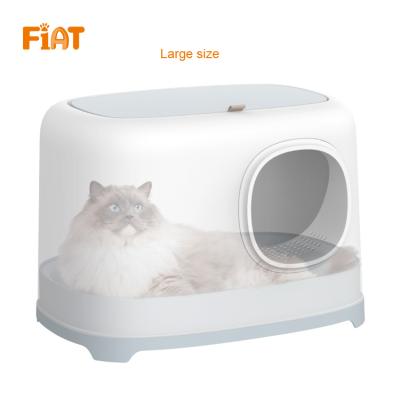 China Viable Wholesale Pet Product Cat Litter Box Cat Toilet Waterproof Design for sale