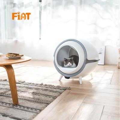 China Sustainable Pet Products Cleaning Robot Hot Selling New Second Generation Automatic Cat Litter Box Cat Toilet for sale