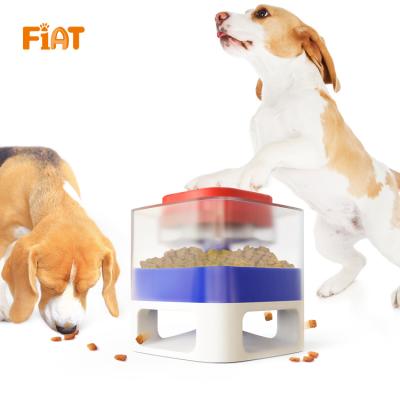 China New Design Automatic Pet Food Vending Machine Snack Feeding Machine Cat Dog Free Food Feeder for sale