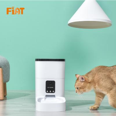 China Wifi Custom Control Automatic Cat Dispenser Automatic Pet Feeder With Automatic Smart Pet Food Feeder For Cats for sale