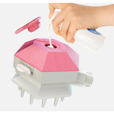 China Viable Hot Dog Bath Brush Massage Comb Grooming Bath Brush Pet Shower For Dogs for sale