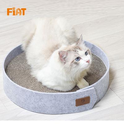 China China Wholesale Price Large Durable Durable Cat Scratcher Round Bed for sale