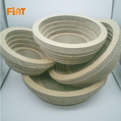 China Viable Factory Wholesale Corrugated Cardboard Cat Mail Bed Cat Scratcher for sale