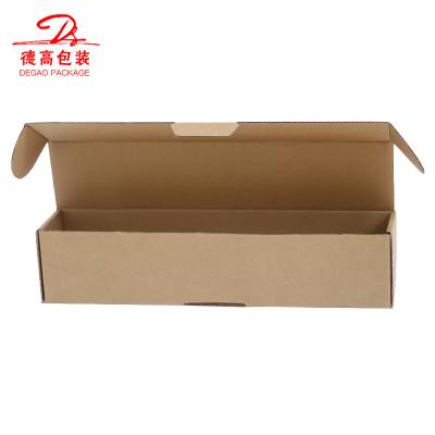 China Disposable rectangular high hardness corrugated carton and foldable packaging for yoga mat logistics and express delivery for sale