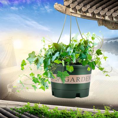 China Large MOQ modern gallon hanging nursery basin plastic flower pot and planter stock factory wholesale round pot for sale