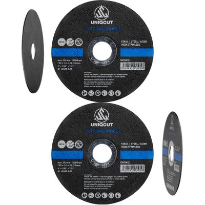 China Metal/INOX Metal Cutting Disc 5 Inch Stainless Steel 1mm Tile Resin China Cutting Disc 125x1x22.23 for sale