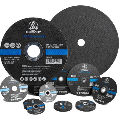 China Metal/INOX T41 5 Inch 125mm Angle Grinder Abrasive Iron Cutting Disc Cut Off Wheels for sale