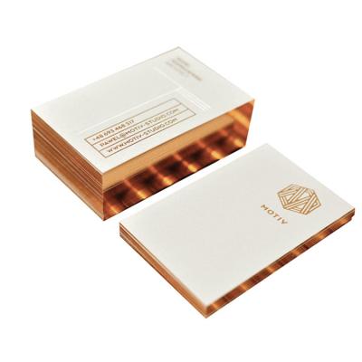 China Pink Gold Business Card Business Cards Business Card Business Card for sale