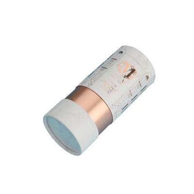 China Newly Handmade Wholesale Small Cylinder Round Recycled Paper Tube Boxes Packaging for sale