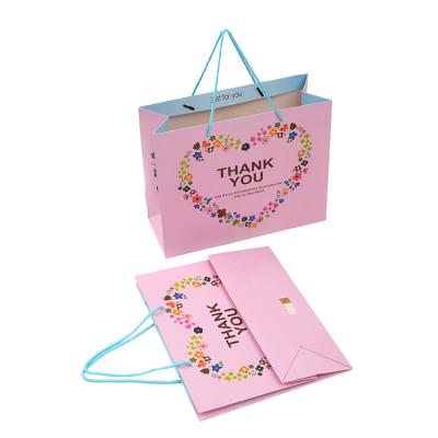 China Gift Wrapping Bag Heart Shape Gift Paper Bag Recyclable Paper Wedding Bags Paper Gift for sale